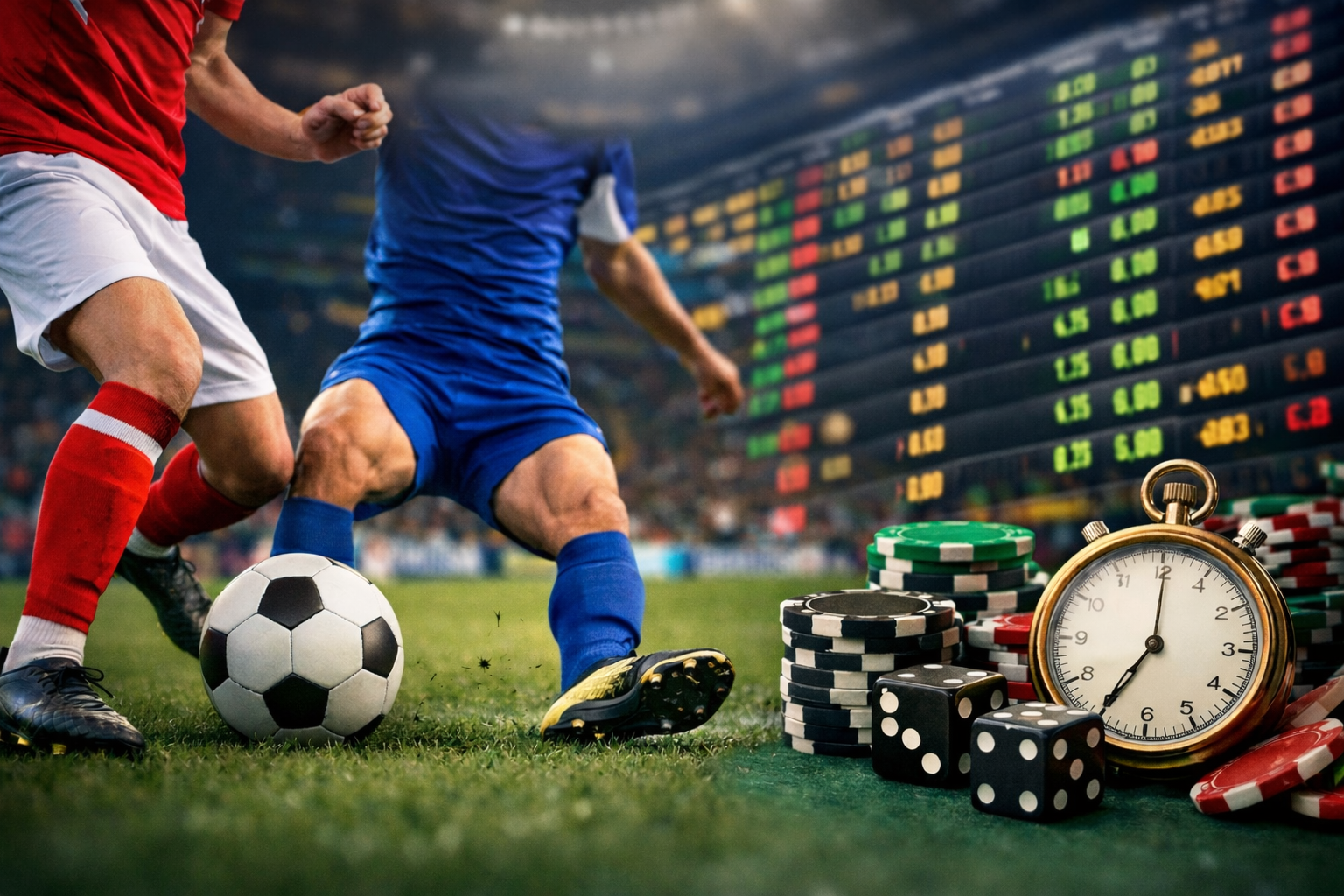 Cuộc thi bóng đá và cá cược