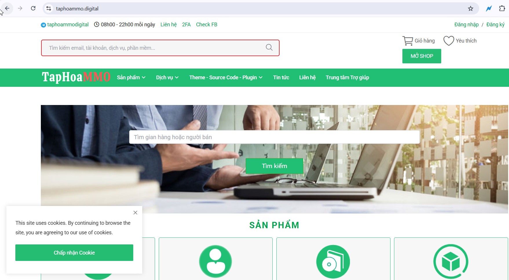 Tạp hóa MMO và nhu cầu tìm nguồn tài nguyên số an toàn cho người làm online